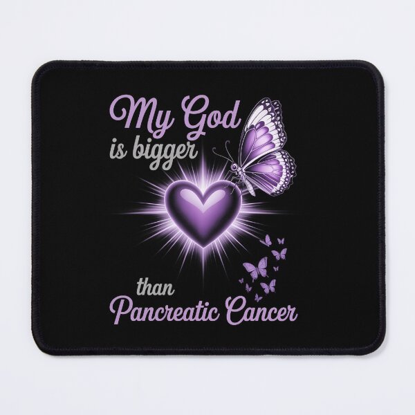 Item preview, Pancreatic Cancer Pancreatic Awareness Sublimation Purple Ribbon Cancer Support Graphics  designed and sold by sailorjessiArt.