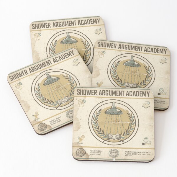 Item preview, Shower Argument Academy designed and sold by PictorialWhimsy.