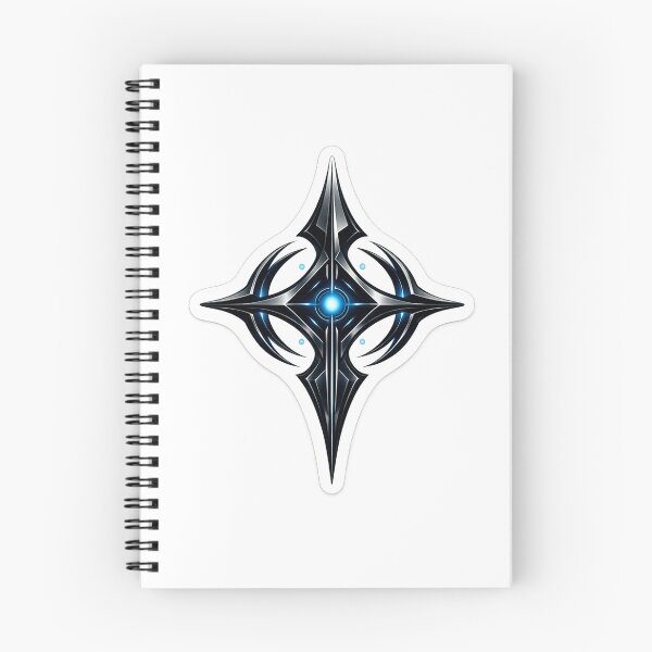 Item preview, Quantum Cyber Sigil Emblem Sticker designed and sold by MyCreatureArt.