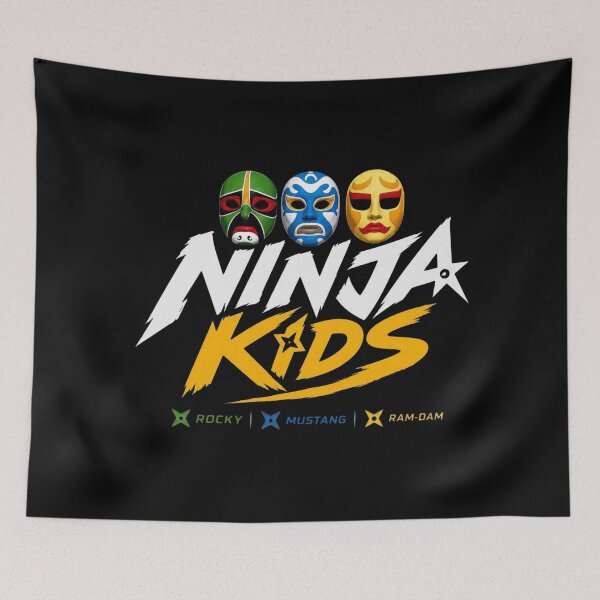 Aperçu de l'œuvre Ninja Kids Les 3 Ninjas Retro 90s créée et vendue par killem667.