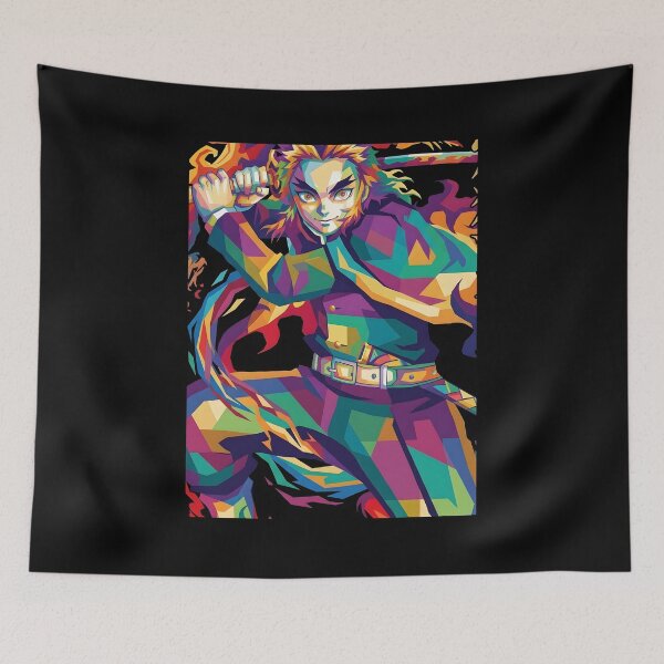 Item preview, Rengoku Kyojuro Pop Art designed and sold by azrialoktafia.
