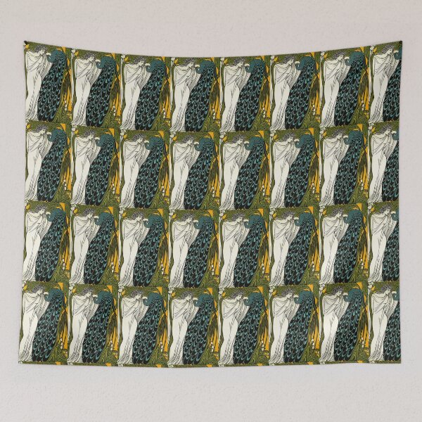 Item preview, TEAL & BLACK FEATHER designed and sold by THE GOOD FIND.