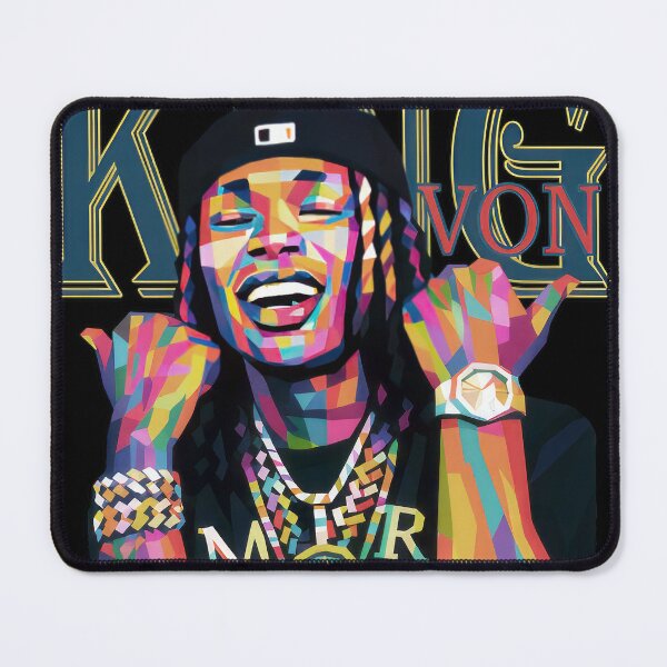 Item preview, King Von Rap Rapper Wpap #320 designed and sold by vespira-motion.