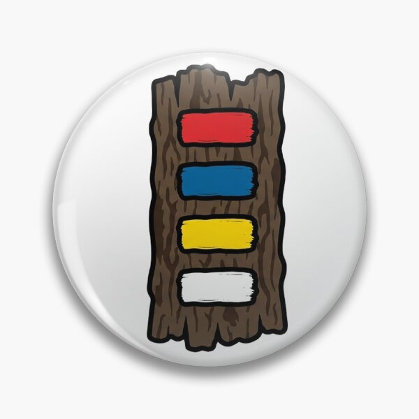 Item preview, Colorful Trail Blaze Markers Minimalist Decal designed and sold by Yellowriversss.