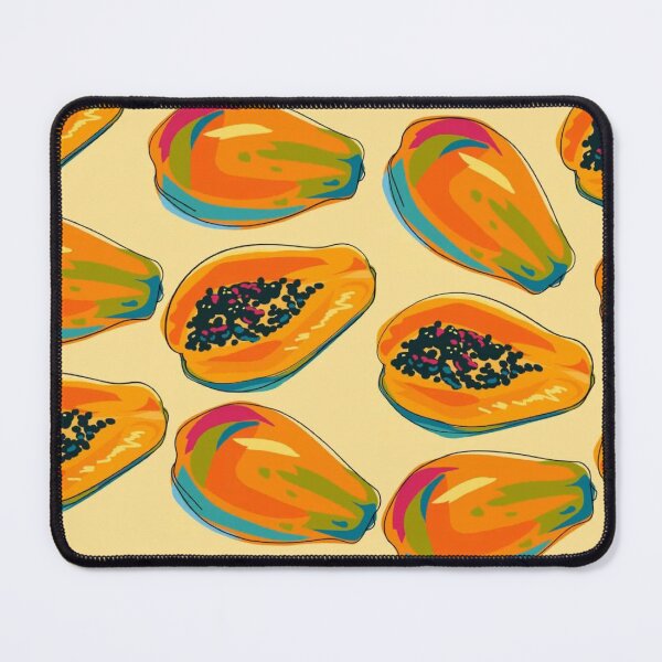 Item preview, Retro Pop Art Papaya Fruit Pattern Tropical Summer Aesthetic designed and sold by LYAN-STORE.