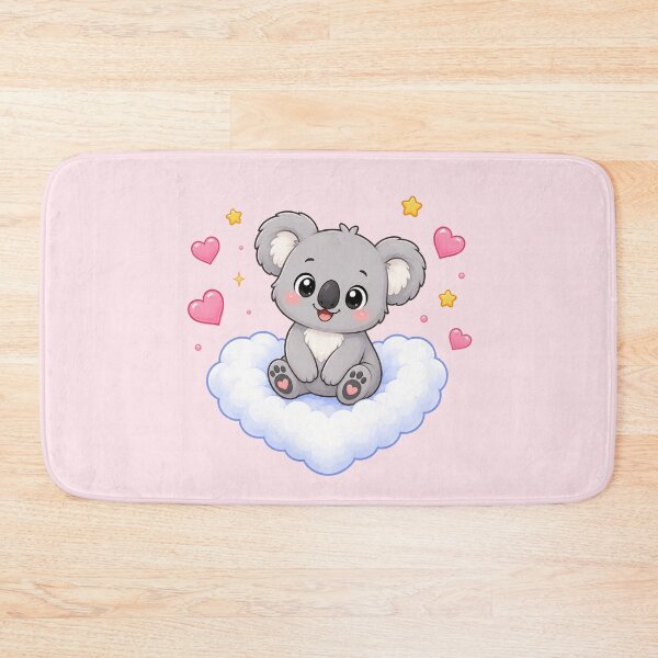Item preview, Cute Koala on a Heart Cloud designed and sold by Seculinator.