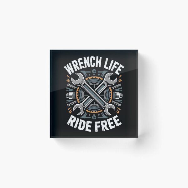 Item preview, Wrench Life Ride Free designed and sold by Yogameditasi.
