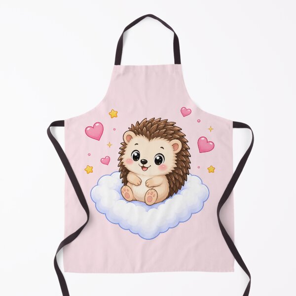 Item preview, Cute Hedgehog on a Heart Cloud designed and sold by Seculinator.