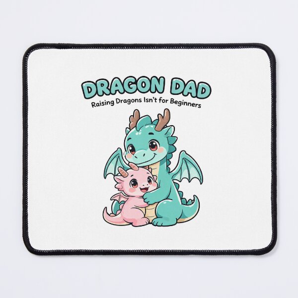 Item preview, Dragon Dad – Cute Baby Dragon Father Cartoon | Funny Fantasy Parenting Design designed and sold by EverFind.