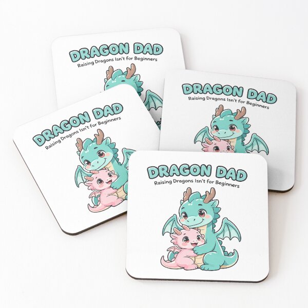 Item preview, Dragon Dad – Cute Baby Dragon Father Cartoon | Funny Fantasy Parenting Design designed and sold by EverFind.