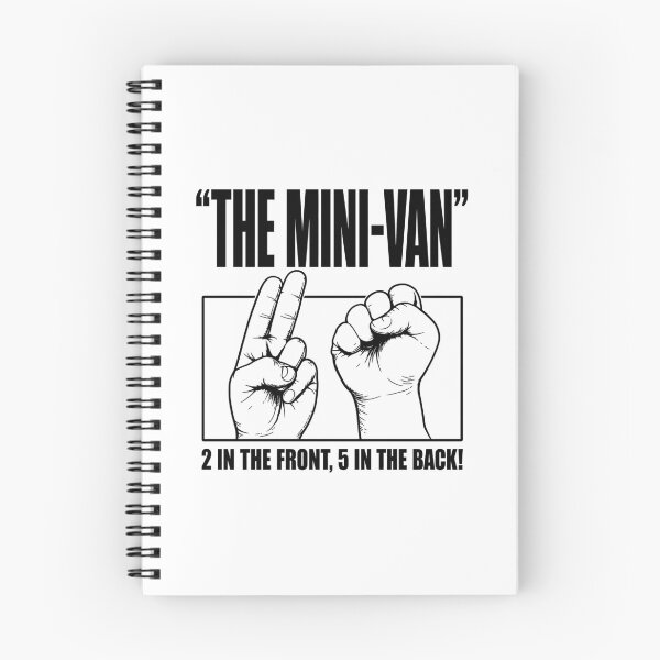 Item preview, The Mini-van 2 in The Front 5 in The Back Funny designed and sold by Randomera.