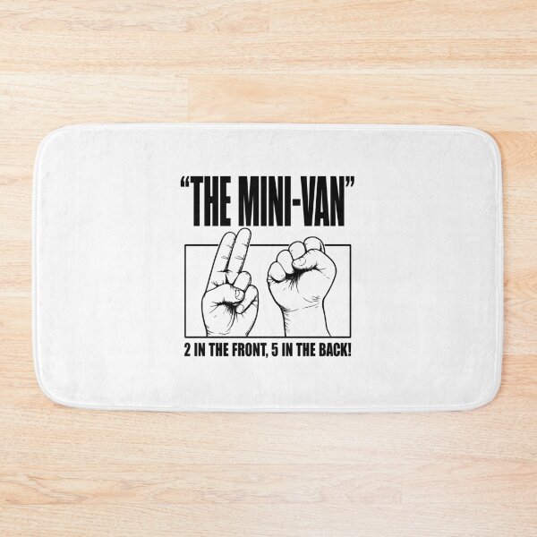 Item preview, The Mini-van 2 in The Front 5 in The Back Funny designed and sold by Randomera.