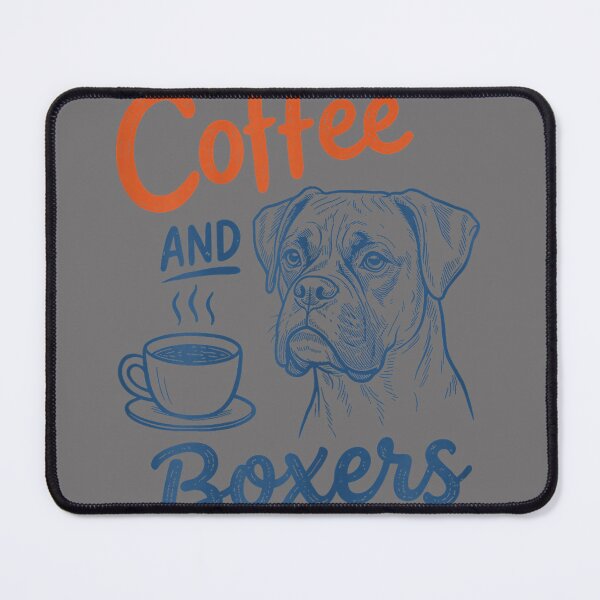 Item preview, Coffee and Boxer Dog Owner Mom Dad Pet Lover Men Women designed and sold by KristineLi.