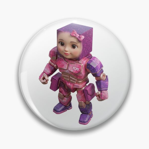 Item preview, Pink Galaxy Blockhead  designed and sold by unboxedbyJuls.