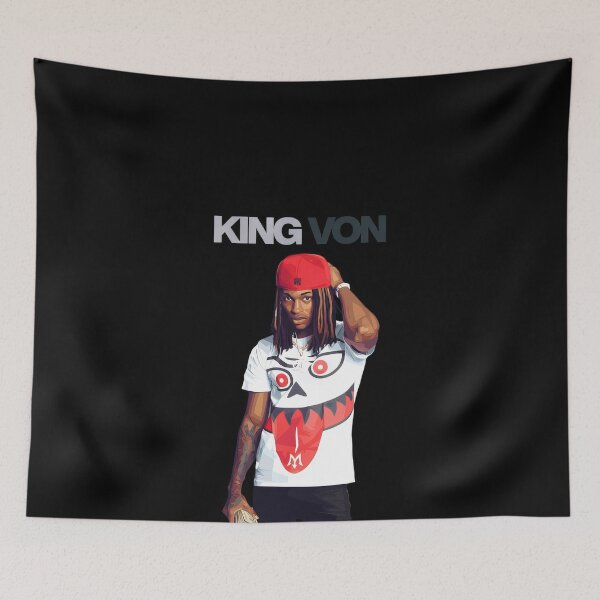 Item preview, King Von Rapper rap #856 designed and sold by vespira-motion.