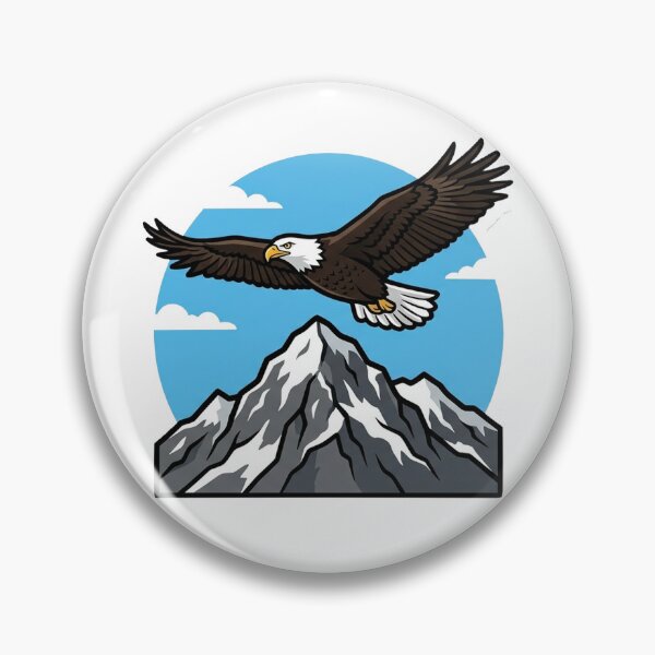 Item preview, Bald Eagle Mountain Vintage Aesthetic Snow Mountain designed and sold by Yellowriversss.
