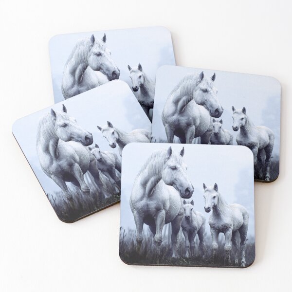 Item preview, Familia de caballos designed and sold by AwesomeDigiShop.