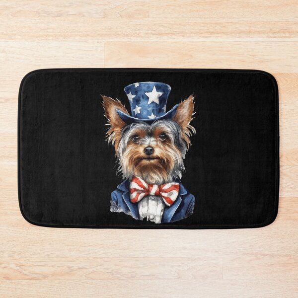 Item preview, Yorkshire Terrier Dressed as Uncle Sam designed and sold by Canvas-Whispers.