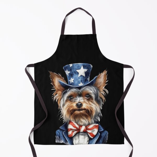 Item preview, Yorkshire Terrier Dressed as Uncle Sam designed and sold by Canvas-Whispers.