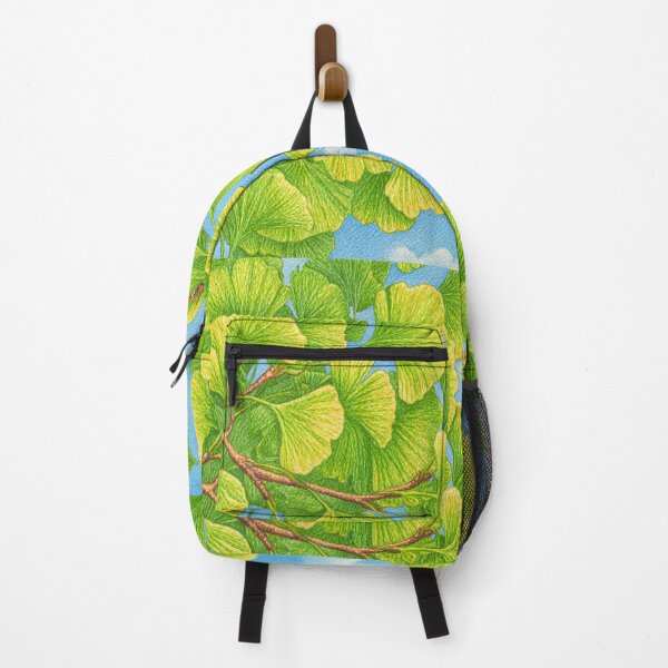 Item preview, Watercolor Ginkgo Leaves Against a Summer Sky  designed and sold by Soul Garden Studio.