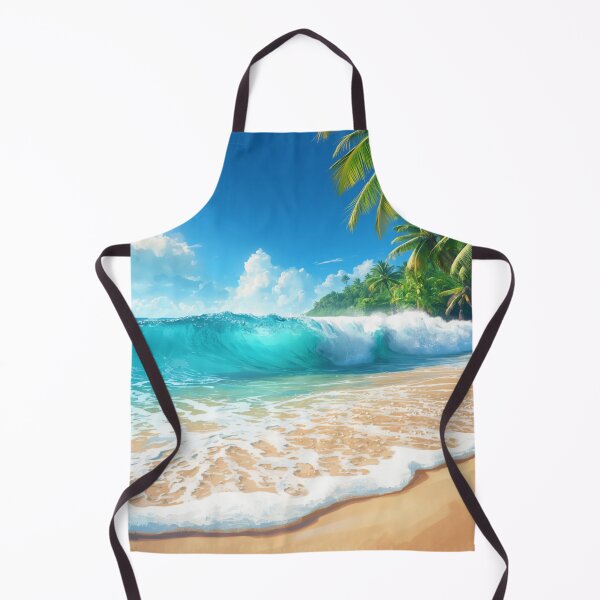 Item preview, Tropical Ocean Palm Trees Beach designed and sold by SeaStarAlex.