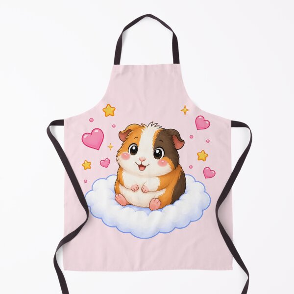 Item preview, Cute Guinea Pig on a Heart Cloud designed and sold by Seculinator.
