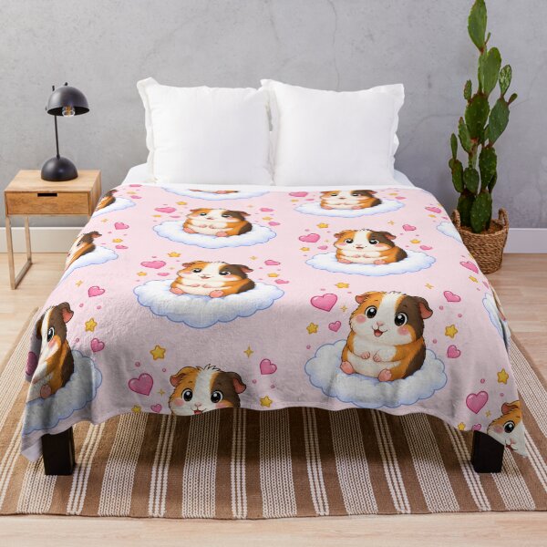 Item preview, Cute Guinea Pig on a Heart Cloud designed and sold by Seculinator.