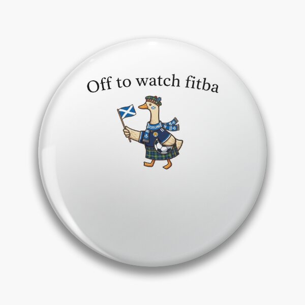 Item preview, Off To Watch Fitba Scottish Duck Soccer Football Sports Lover designed and sold by KAWKAW-DRHM.