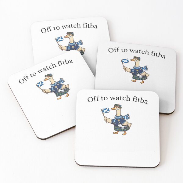 Item preview, Off To Watch Fitba Scottish Duck Soccer Football Sports Lover designed and sold by KAWKAW-DRHM.