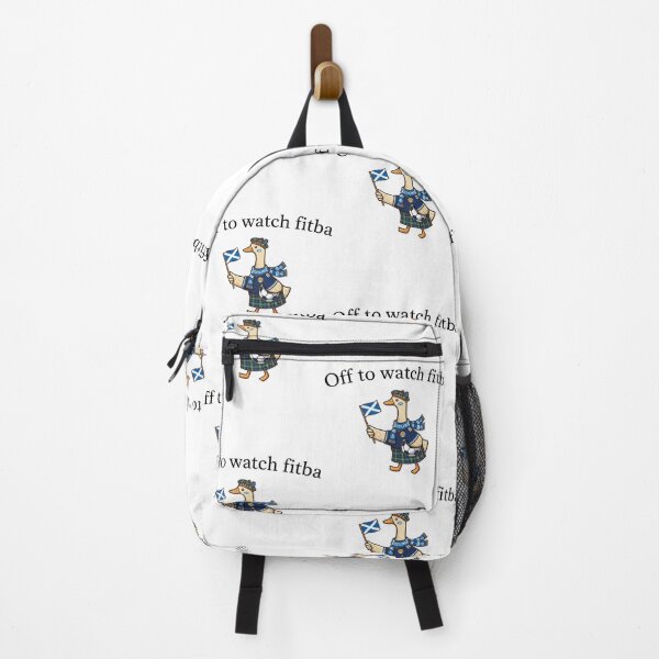 Item preview, Off To Watch Fitba Scottish Duck Soccer Football Sports Lover designed and sold by KAWKAW-DRHM.