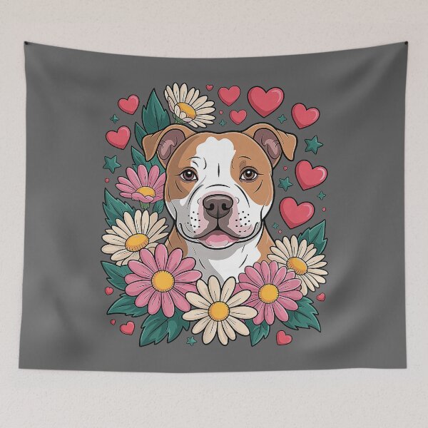 Item preview, Cool Pitbull Design for Women Girls Mom Pitbull Dog Lover designed and sold by KristineLi.