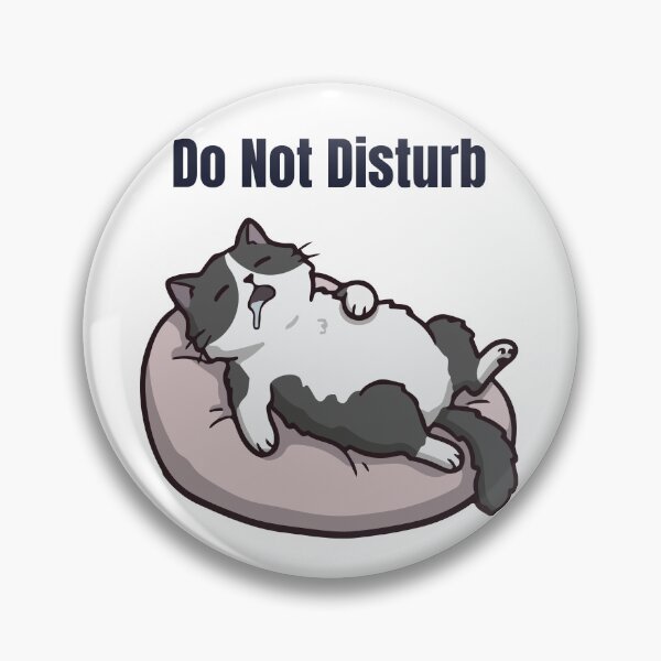 Item preview, Do Not Disturb Sleeping Cat Funny Introvert T-Shirt designed and sold by Talisprojekt.