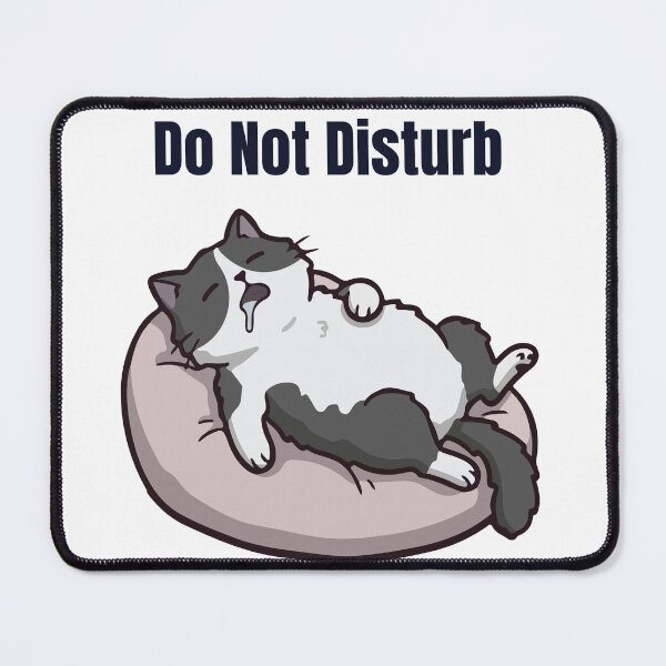 Item preview, Do Not Disturb Sleeping Cat Funny Introvert T-Shirt designed and sold by Talisprojekt.