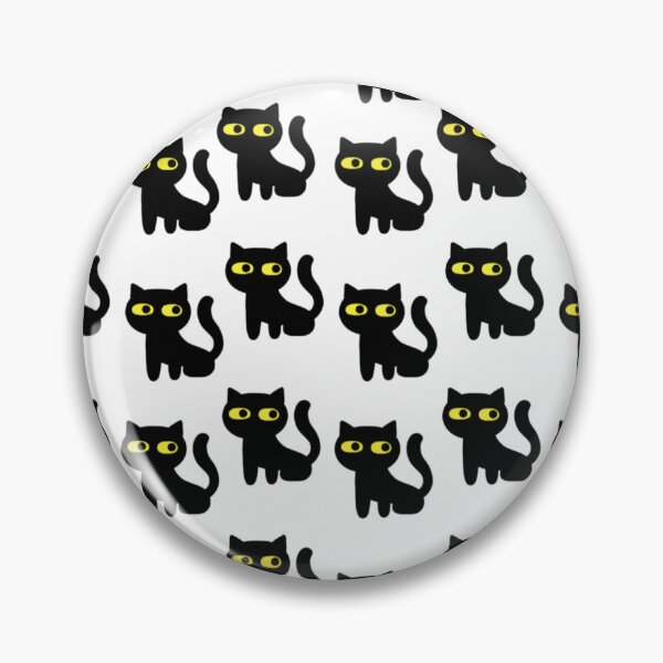 Item preview, Cute Black Cat Pattern designed and sold by Dreamy fantasy design.