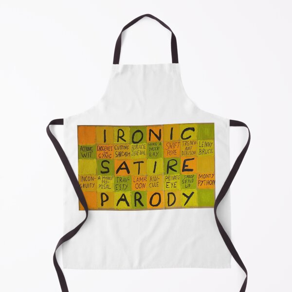Item preview, Ironic Satire Parody designed and sold by Magical Meaning Machine.