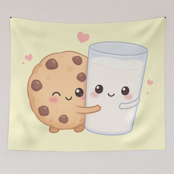 Item preview, Cookies and Milk Better Together designed and sold by EsenciaZen.