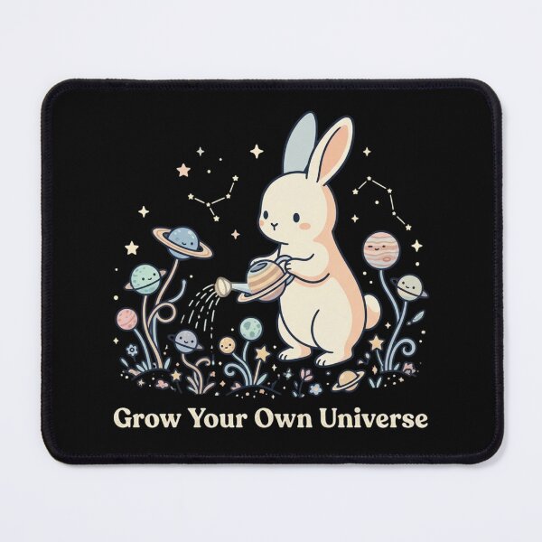 Item preview, Grow Your Own Universe Cute Space Bunny designed and sold by Dogandesighn.