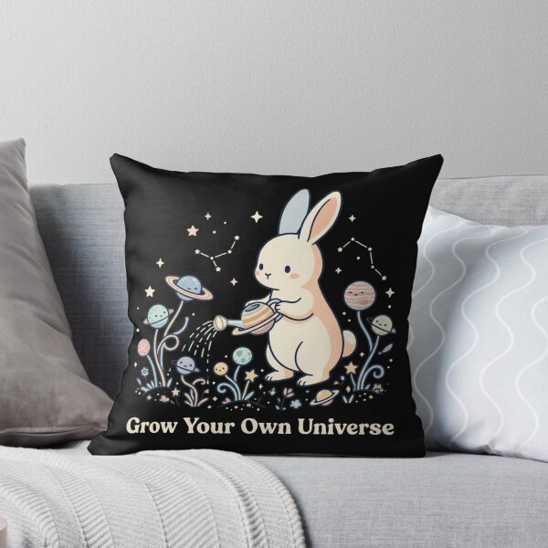 Item preview, Grow Your Own Universe Cute Space Bunny designed and sold by Dogandesighn.