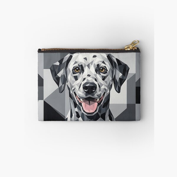 Item preview, Dalmatian Geometric Pop Art Portrait designed and sold by Pfotenfaden.