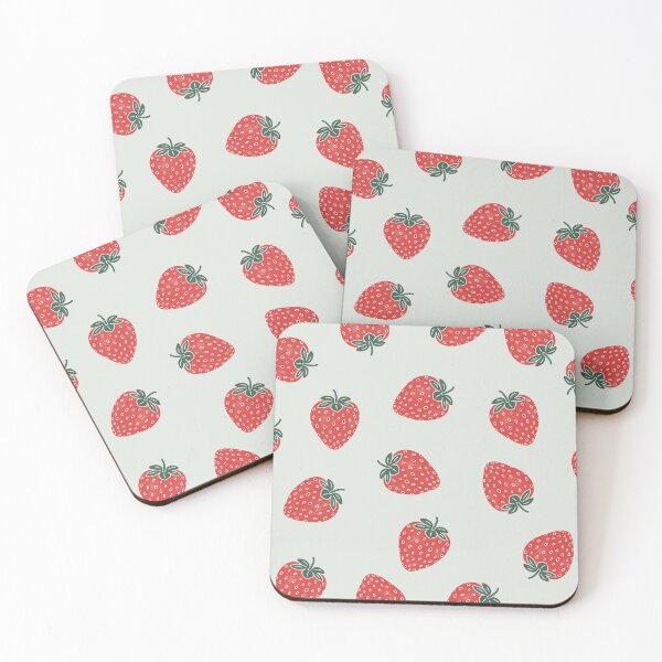 Item preview, Green Strawberry Picnic designed and sold by BillieBroome.