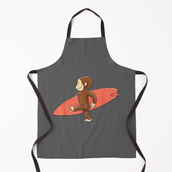 Item preview, Cute Monkey Carrying Surfboard Beach Summer designed and sold by KristineLi.