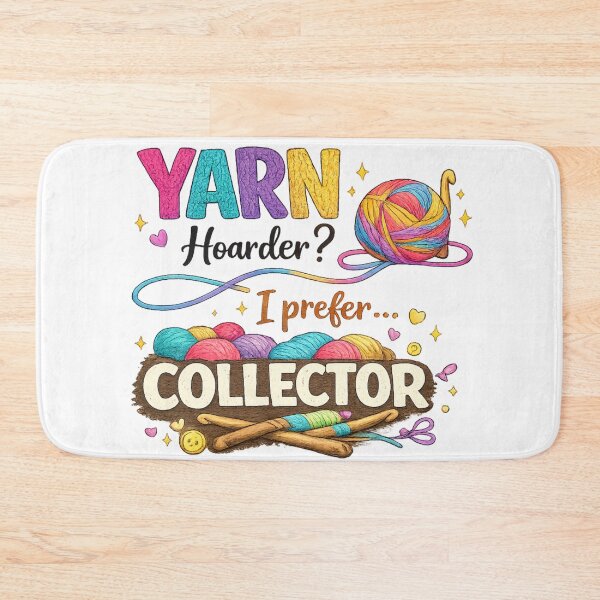 Item preview, Yarn Hoarder I Prefer Collector designed and sold by Someone Thinks It's Funny.