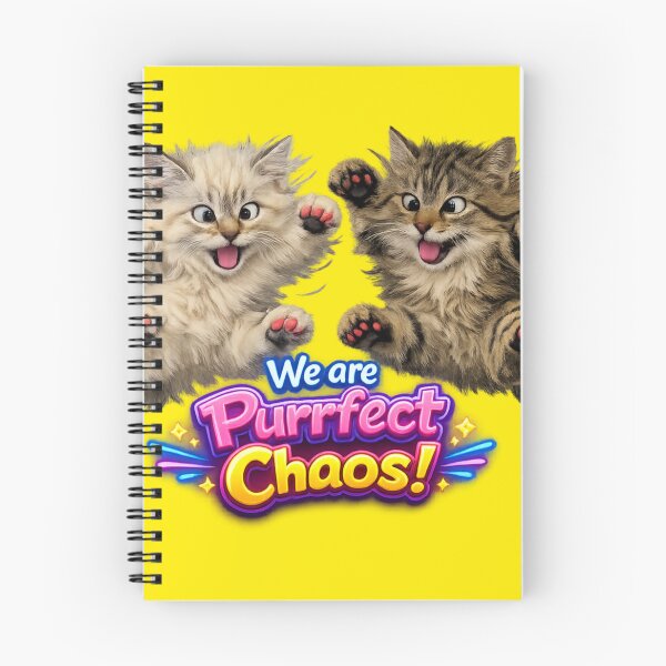 Item preview, We Are Purrfect Chaos Cats Yellow designed and sold by ptchris65.