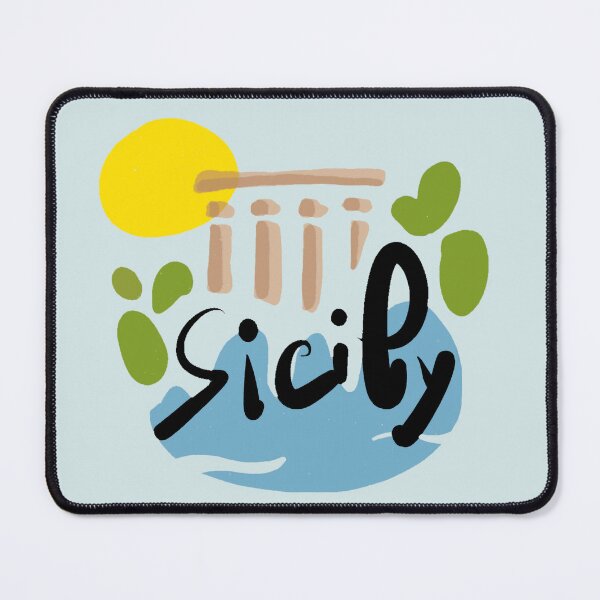 Item preview, Sicily Italy Illustration | Travel Art designed and sold by Covo Studio.