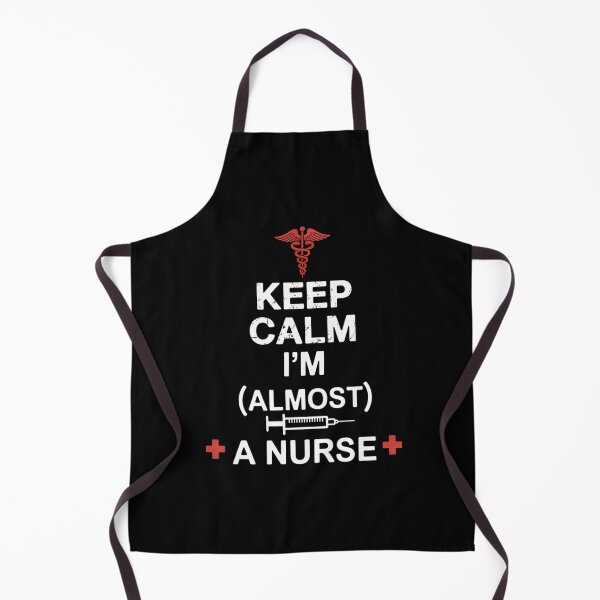 Item preview, Keep Calm I'm Almost A Nurse Nurse Day designed and sold by sailorjessiArt.