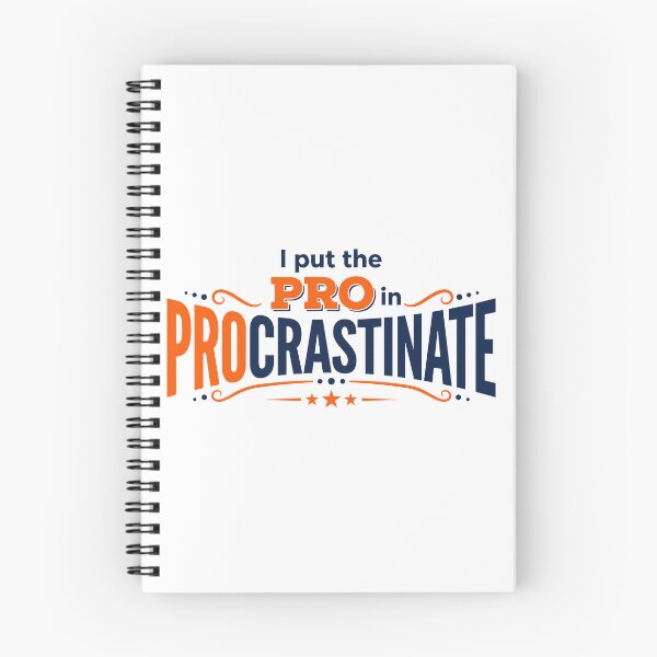 Item preview, I Put The Pro In Procrastinate Funny Sarcastic Lazy Worker Prcrastination Quote designed and sold by ShirtRemarks.