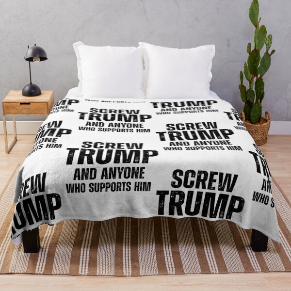 Item preview, Screw Trump And Anyone Who Supports Him Political Protest designed and sold by KAWKAW-DRHM.