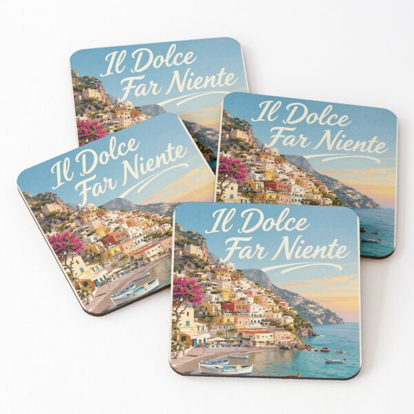 Item preview, il Dolce far niente designed and sold by LaughandLaugh.