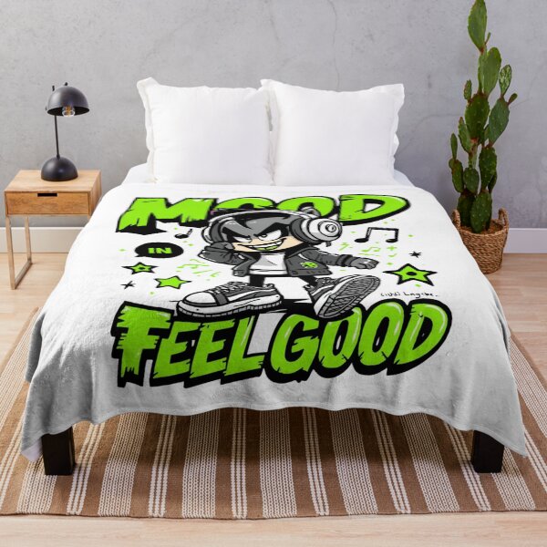Item preview, Mood Feel Good - Anime Streetwear Gamer Vibe designed and sold by aminomen.
