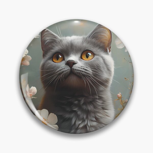Item preview,  Cat Among Wildflowers – Cottagecore Floral Cat Art. designed and sold by GGAUL.
